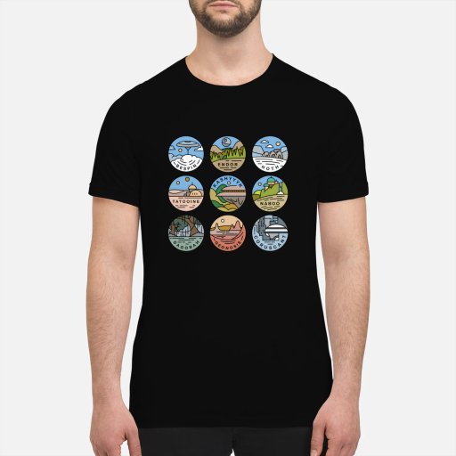 SW Planets Simple Shirt