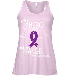 My Hero is now my Angel Alzheimers Awareness T Shirt T shirt T Shirt