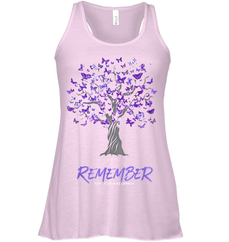 Image of Alzheimer Awareness Tee for Men and Women Purple Butterfly T Shirt