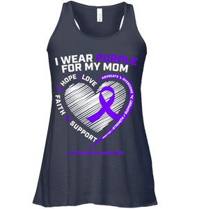 Purple Alzheimers Awareness Products Mom Gifts Men Women T Shirt