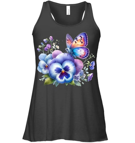 Image of alzheimer Viola floral pansy dementi alzheimer s awareness T Shirt