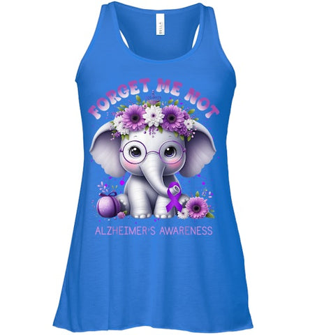 Image of Forget Me Not Alzheimer's Awareness Purple Elephant Flowers