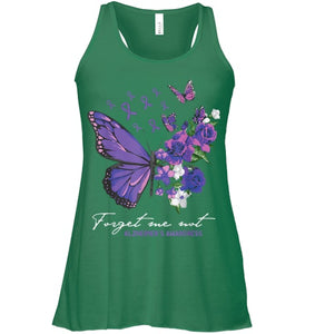 Forget me not Dementia Alzheimer Awareness Butterfly Flower