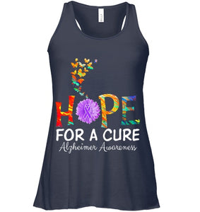 Alzheimer s awareness shirt Hope for a Cure classic Gift T Shirt