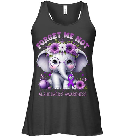 Image of Forget Me Not Alzheimer's Awareness Purple Elephant Flowers