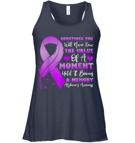 Image of I Wear Purple Alzheimer's Awareness Dementia Disease