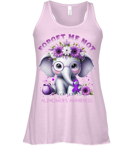 Image of Forget Me Not Alzheimer's Awareness Purple Elephant Flowers