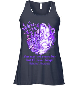 Alzheimer s awareness, Dementia gift, Purple Butterfiles T Shirt