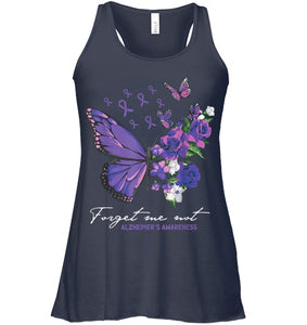 Forget me not Dementia Alzheimer Awareness Butterfly Flower