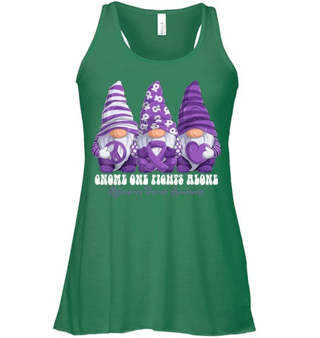 Image of Alzheimer s Disease Awareness Month Purple Ribbon Gnomies T Shirt