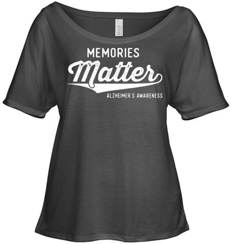 Image of Wear Purple Alzheimer s Awareness Gifts Memories Matter Gift T Shirt