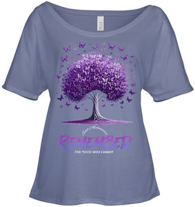 Alzheimer Awareness Warrior Remember For Those Who Cannot T Shirt