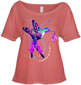 Hummingbird I Will Remember For You Alzheimer's Awareness