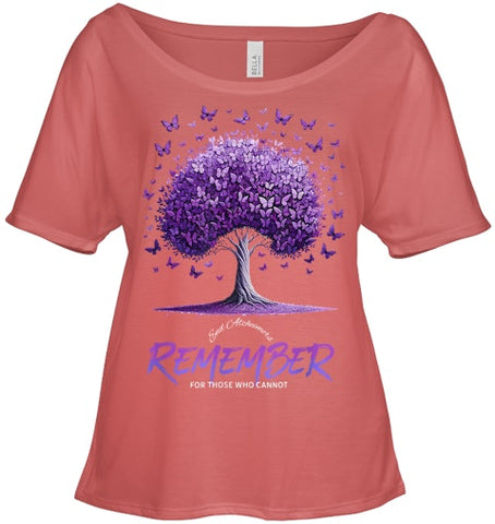 Image of Alzheimer Awareness Warrior Remember For Those Who Cannot T Shirt