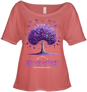 Alzheimer Awareness Warrior Remember For Those Who Cannot T Shirt