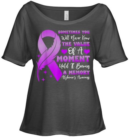 Image of I Wear Purple Alzheimer's Awareness Dementia Disease