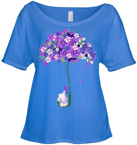 Alzheimer Awareness Cute Elephant I Will Remember For You T Shirt