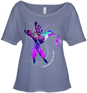 Hummingbird I Will Remember For You Alzheimer's Awareness