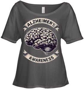 Alzheimer s Awareness Month Purple Alzheimers Awareness T Shirt