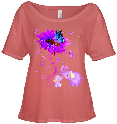 Image of I Will Remember For You Elephant Flower Alzheimers Awareness T Shirt