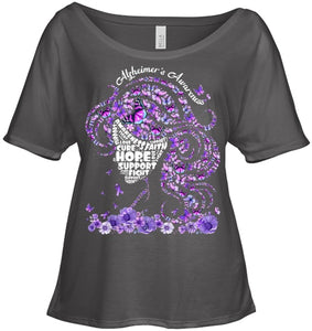 Alzheimers Shirts Wear Purple Alzheimer s Awareness 2024 T Shirt