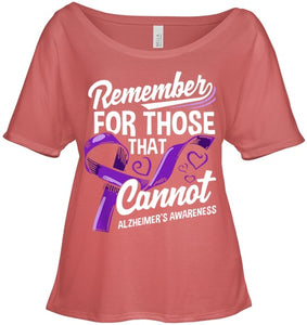 Alzheimers Awareness Purple Ribbon Supporter Alzheimers T Shirt