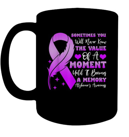 Image of I Wear Purple Alzheimer's Awareness Dementia Disease