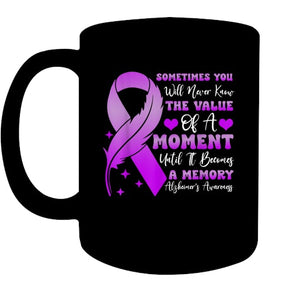 I Wear Purple Alzheimer's Awareness Dementia Disease