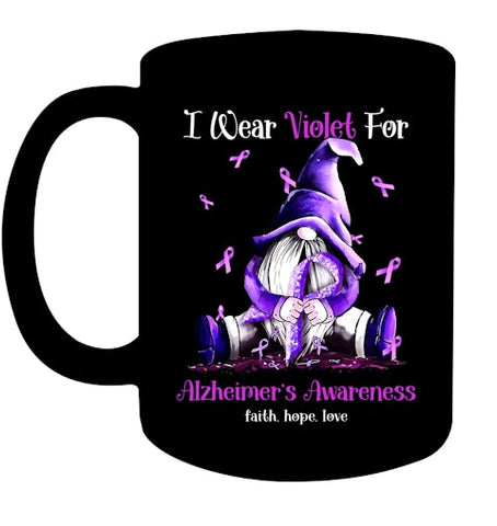 Image of Alzheimer   I wear violet for Alzheimer