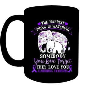 Alzheimer Purple Floral Pansy Dementia Alzheimer s Awareness T Shirt (1)