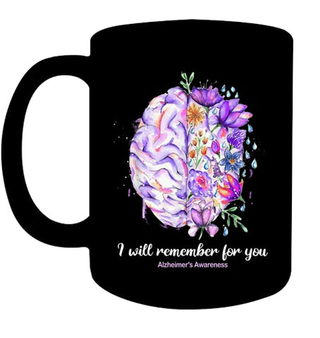 Image of I Will Remember For You Brain Alzheimer's Awareness