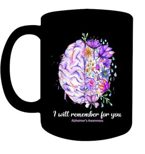 I Will Remember For You Brain Alzheimer's Awareness