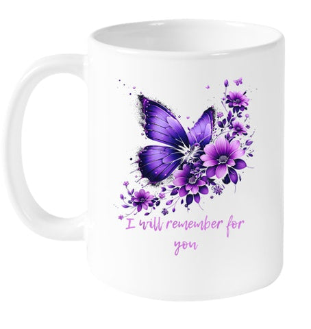 Image of Butterfly I Will Remember For You Alzheimer's Awareness