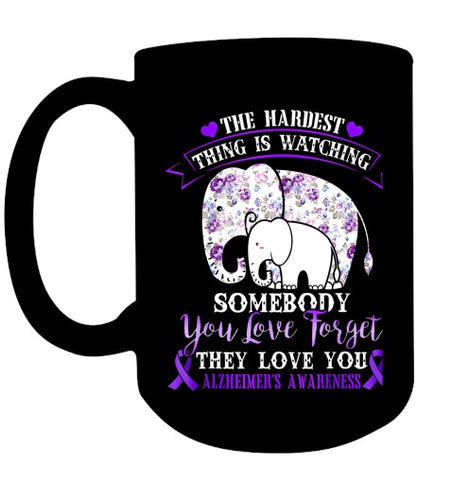 Image of Alzheimer Purple Floral Pansy Dementia Alzheimer s Awareness T Shirt (1)