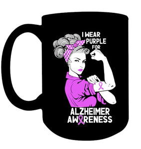 I Wear Purple For Dementia Alzheimers Awareness June