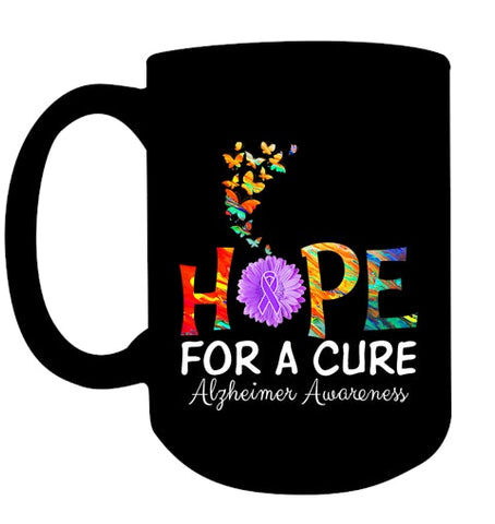 Image of Alzheimer s awareness shirt Hope for a Cure classic Gift T Shirt