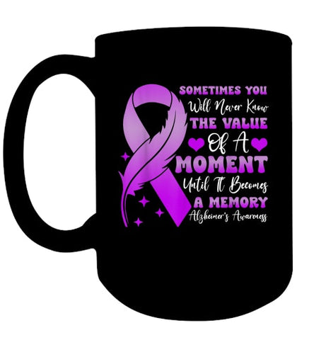 Image of I Wear Purple Alzheimer's Awareness Dementia Disease