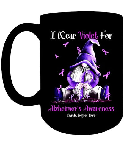 Image of Alzheimer   I wear violet for Alzheimer