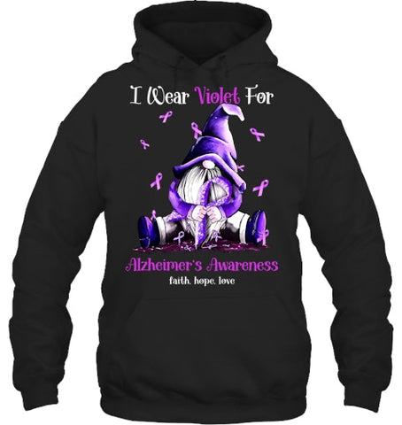 Image of Alzheimer   I wear violet for Alzheimer