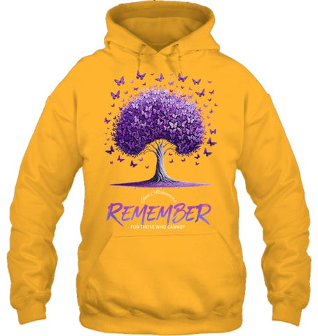 Image of Alzheimer Awareness Warrior Remember For Those Who Cannot T Shirt