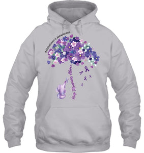 Keep Memories Alive Purple Elephant Alzheimer's Awareness