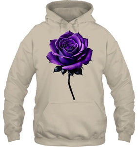 alzheimer s awareness purple rose T Shirt