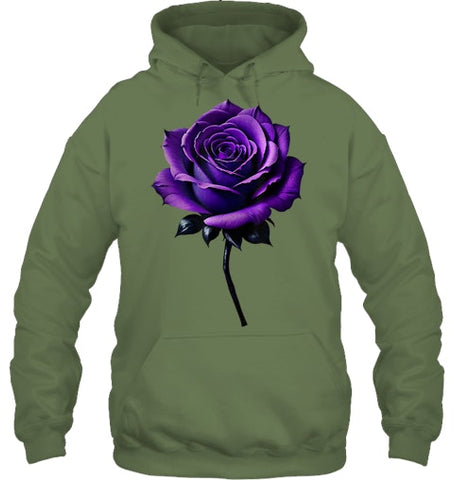 Image of alzheimer s awareness purple rose T Shirt