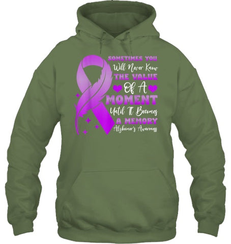 Image of I Wear Purple Alzheimer's Awareness Dementia Disease