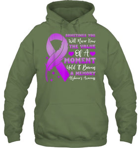 I Wear Purple Alzheimer's Awareness Dementia Disease