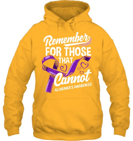 Image of Alzheimers Awareness Purple Ribbon Supporter Alzheimers T Shirt