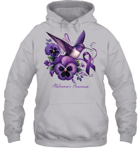 Alzheimer   Flower and Bird ribbon