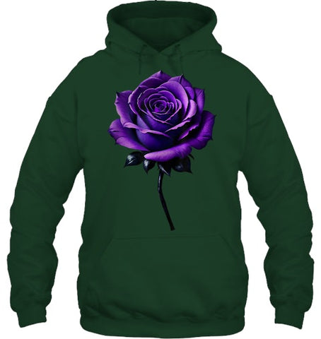 Image of alzheimer s awareness purple rose T Shirt