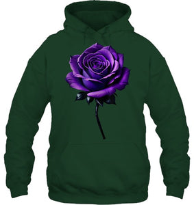 alzheimer s awareness purple rose T Shirt