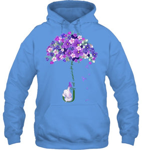 Alzheimer Awareness Cute Elephant I Will Remember For You T Shirt